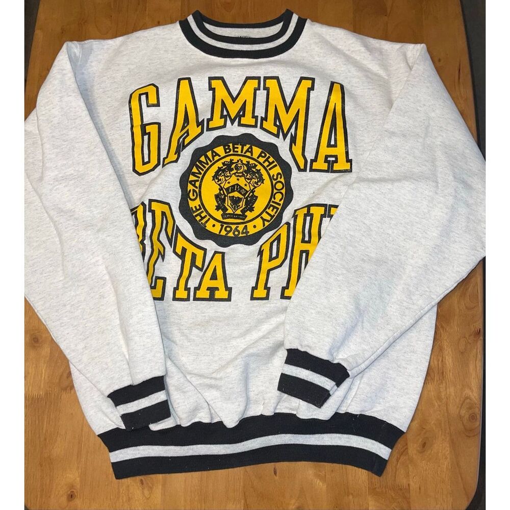 Vintage Ultra Club Gamma Beta‎ Phi Sweatshirt Size L